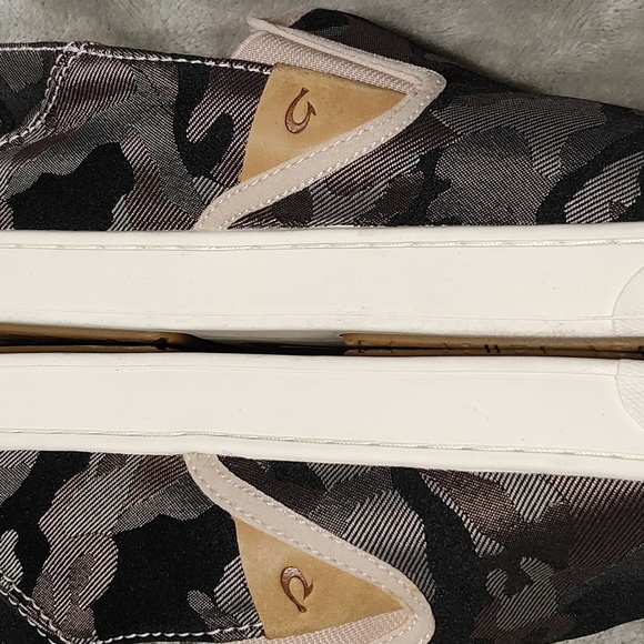 Olukai Pehuea Pa'i Womens Camo Slip-on Shoe Loafer - Picture 7 of 13